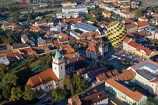 balónem nad Tišnovem