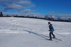 Běžky na Vysočině